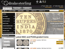 Tablet Screenshot of drakesterling.com