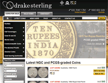 Tablet Screenshot of drakesterling.com.au